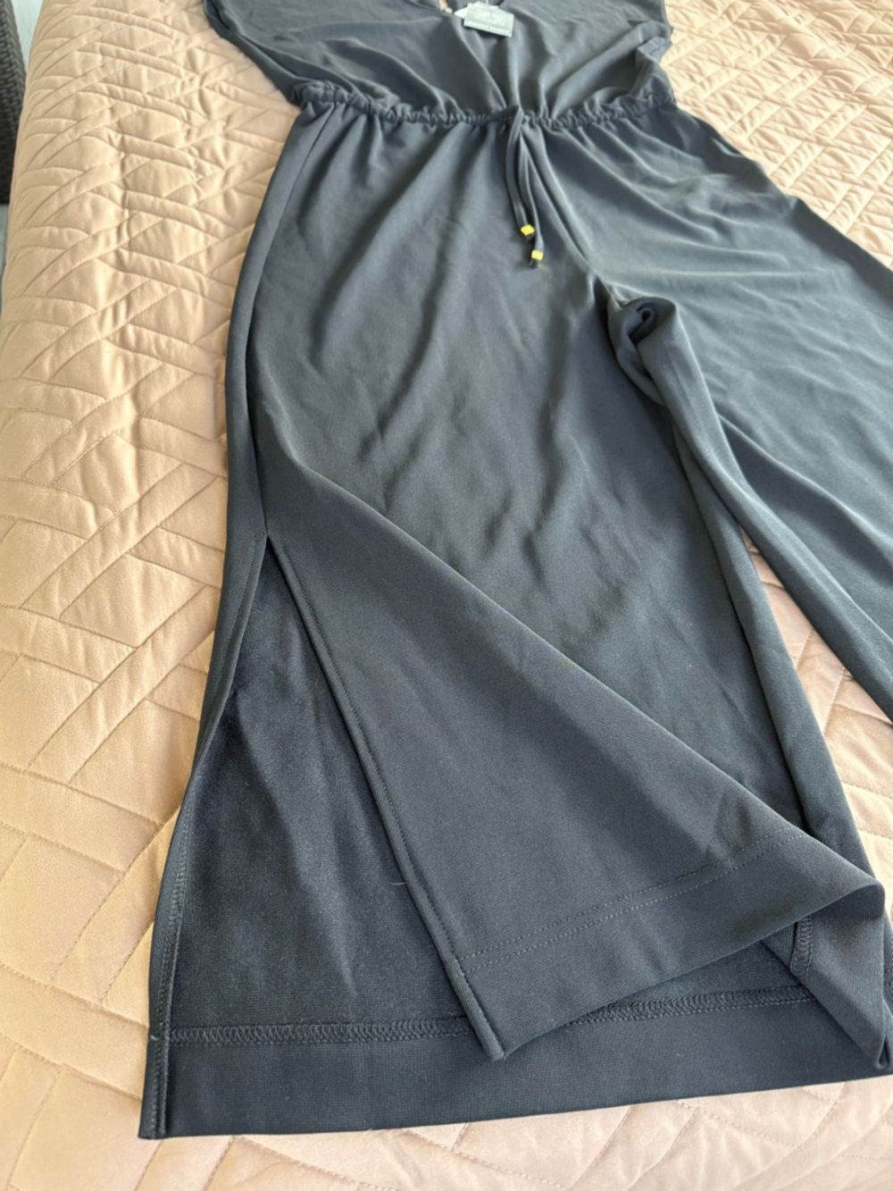 Boston Proper Black V-Neck Travel Jumpsuit - Picture 10 of 14